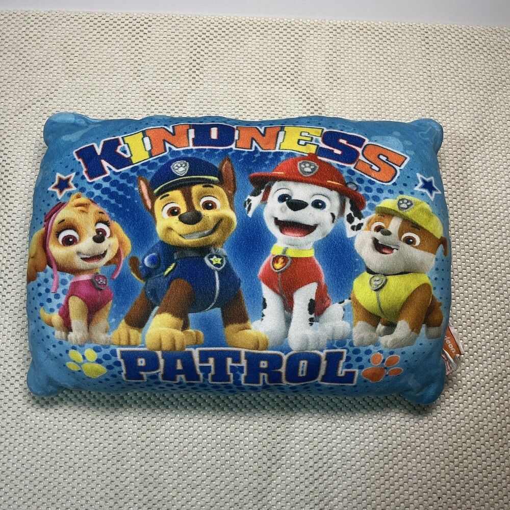 Nickelodeon Paw Patrol Pillow Chase Marshall Rubble Skye 2021 Spin Master